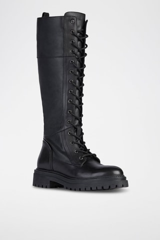 Bottes en cuir Iridea - Noir