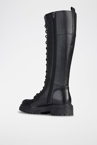 Bottes en cuir Iridea - Noir