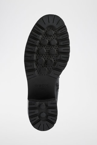 Bottes en cuir nappa Damiana - Noir