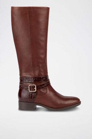 Bottes en cuir Felicity - Marron