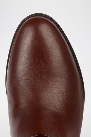 Bottes en cuir Felicity - Marron