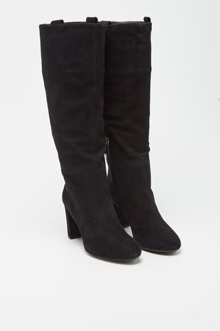 Bottes en nubuck Pheby - Noir