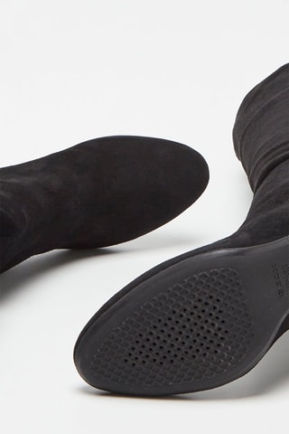 Bottes en nubuck Pheby - Noir