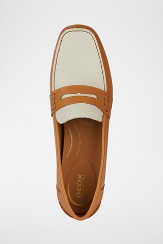 Mocassins en cuir Annytah MOC - Camel