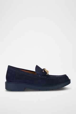 Mocassins en nubuck Spherica EC1 - Bleu