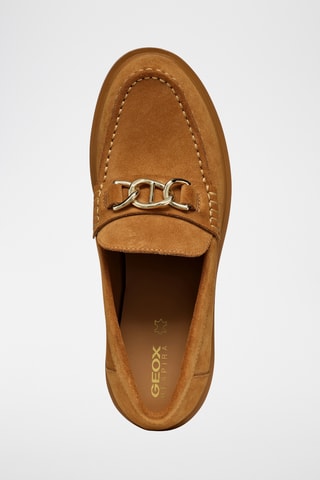 Mocassins en nubuck - Camel