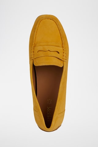 Mocassins en nubuck Kosmopolis +RIP - Jaune