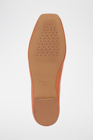 Mocassins vernis en cuir Marsilea - Orange