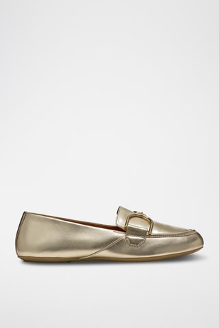 Mocassins en cuir Palmaria - Doré