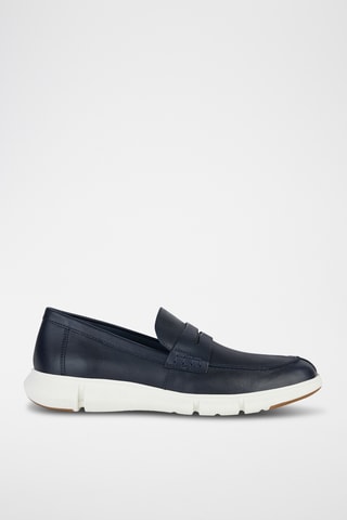 Mocassins en cuir Adacter F - Bleu