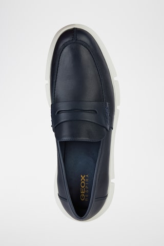 Mocassins en cuir Adacter F - Bleu