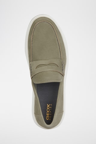 Mocassins en nubuck Deiven - Vert