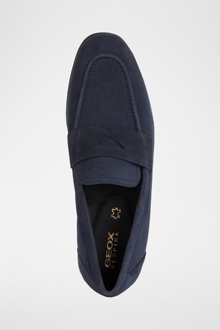 Mocassins en nubuck Sapienza - Bleu
