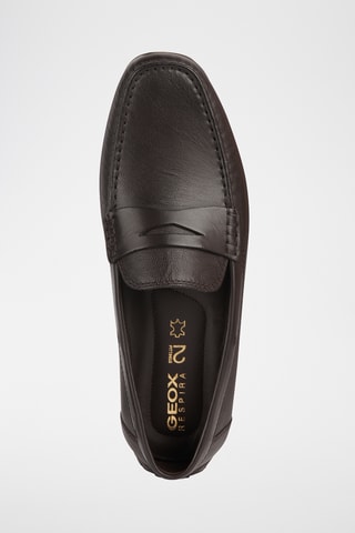 Mocassins en cuir - Marron