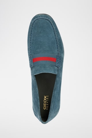 Mocassins en nubuck Ascanio - Bleu