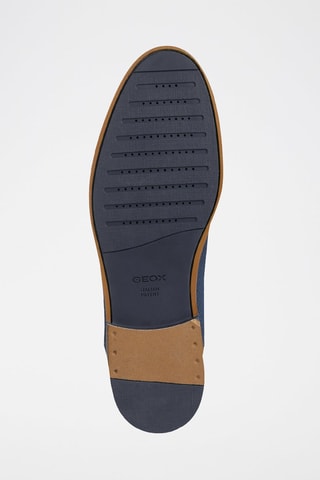 Moccassins en cuir Bayle - Bleu marine