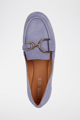 Mocassins en cuir de chèvre nubuck Palmaria - Mauve