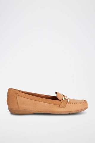 Mocassins en nubuck Annytah Moc - Camel