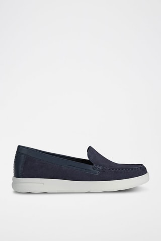 Mocassins en cuir XAN2 - Bleu marine