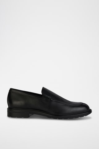 Mocassins en cuir - Noir