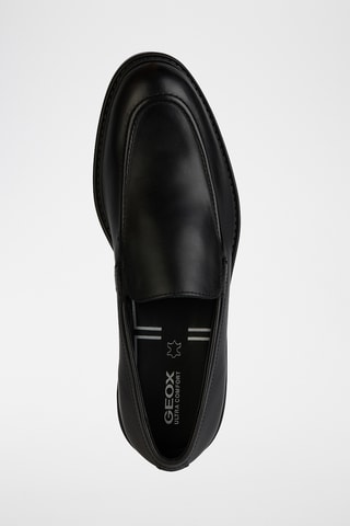 Mocassins en cuir - Noir