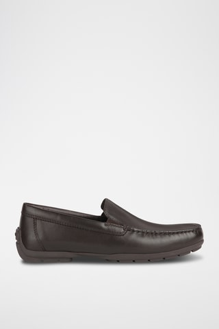 Mocassins en cuir - Marron