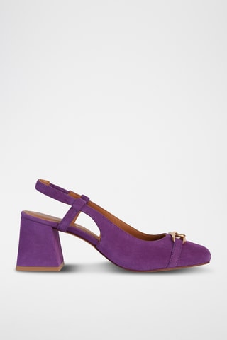 Escarpins en nubuck Coronilla - Violet