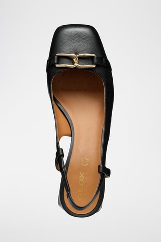 Escarpins en cuir D45D1A00046C9999 - Noir