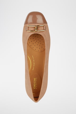 Ballerines en nubuck Annytah - Beige