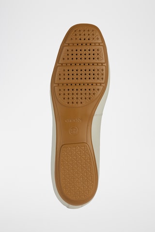Ballerines vernies en cuir Annytah - Beige