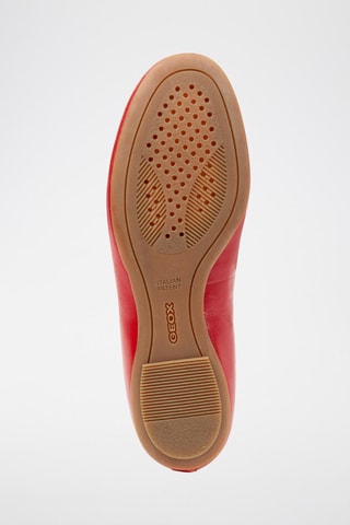 Ballerines en cuir Palmaria - Rouge