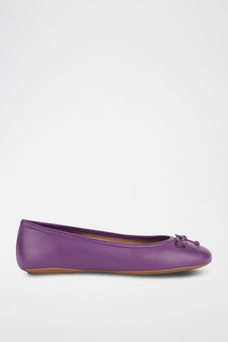 Ballerines en cuir Palmaria - Violet