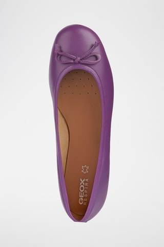 Ballerines en cuir Palmaria - Violet