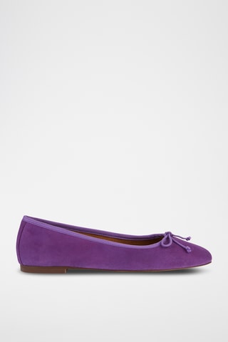 Ballerines en nubuck Marsilea - Violet