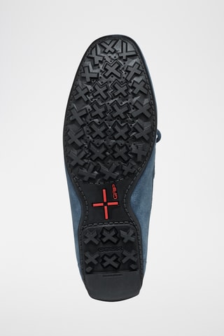 Mocassins en nubuck Kosmopolis +RIP - Bleu