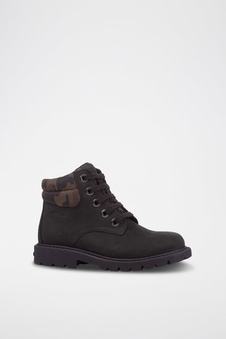 Boots en cuir Shaylax - Noir