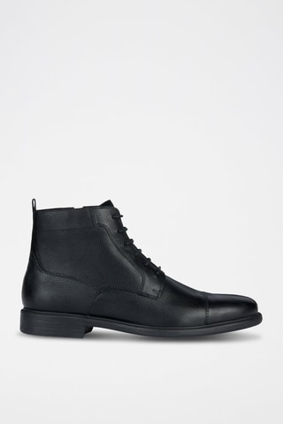 Boots en cuir Terence - Noir