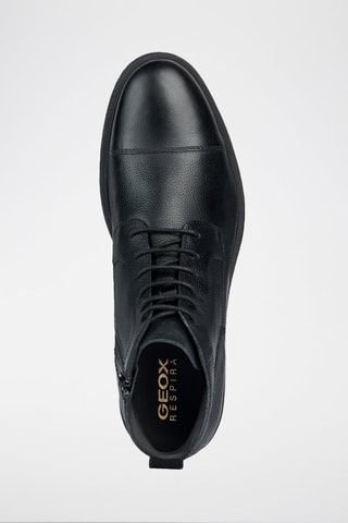 Boots en cuir Terence - Noir