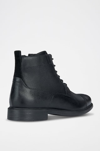 Boots en cuir Terence - Noir