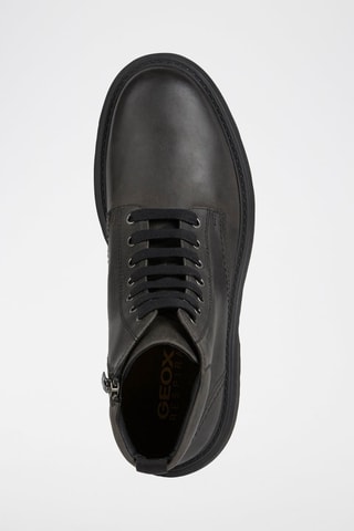 Boots en cuir nappa Faloria - Anthracite