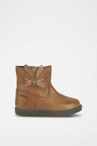 Bottines en cuir Hynde G. B - Marron