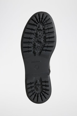 Bottines Chelsea en cuir nappa et nubuck Asheely Np Abx  - Noir