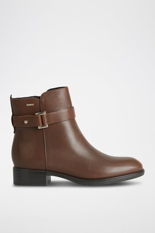 Bottines en cuir nappa Felicity Np Abx A  - Marron