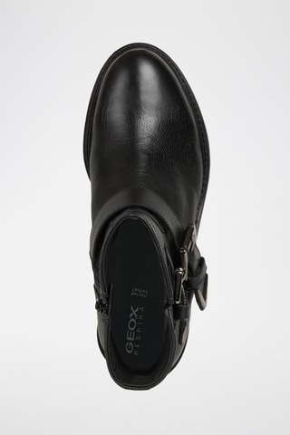 Bottines en cuir Hoara A  - Noir