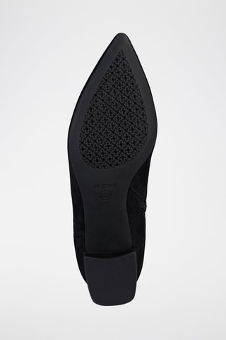 Bottines en nubuck de chèvre Bigliana E  - Noir