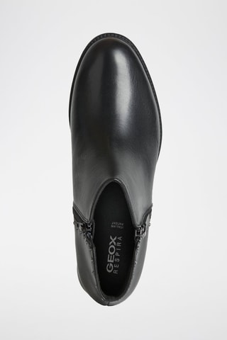 Bottines en cuir nappa Jaylon 2 A  - Noir