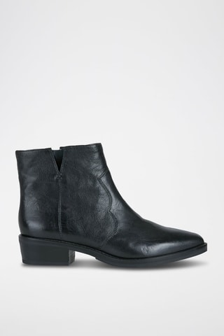 Bottines en cuir de mouton Teoclea C  - Noir