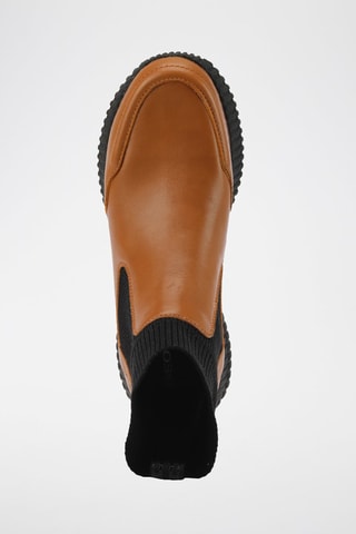 Bottines en cuir Noovae A  - Marron