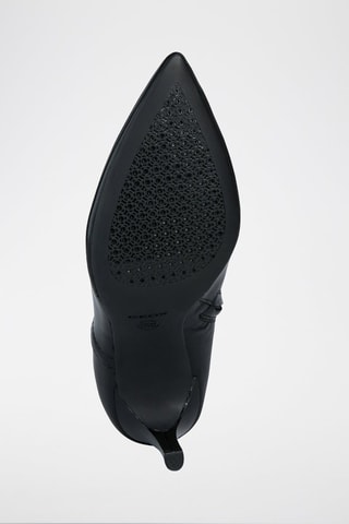 Bottines Chelsea en cuir nappa Faviola B  - Noir
