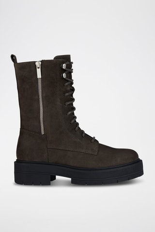 Bottines en nubuck Spherica Ec7 J  - Marron